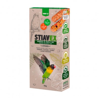 EX STIAVEX BARRITAS C/FRUTOS P/AGAPORNIS