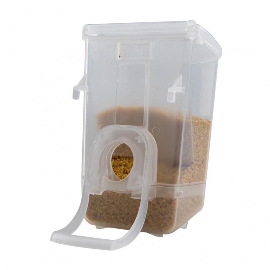 COMEDOURO DISPENSADOR ESPECIAL P/AVES PEQUENAS COMEDOURO DISPENSADOR ESPECIAL P/AVES PEQUENAS