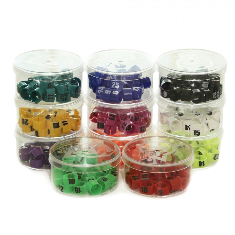 ANILHAS DE POMBOS PLASTICO - 26 - 50 N ANILHAS DE POMBOS PLASTICO - 26 - 50 N