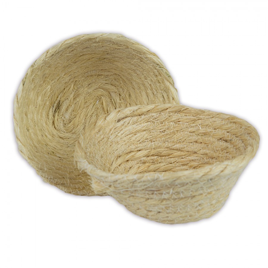 NINHO SISAL P/CANARIOS S/SUPORTE NINHO SISAL P/CANARIOS S/SUPORTE