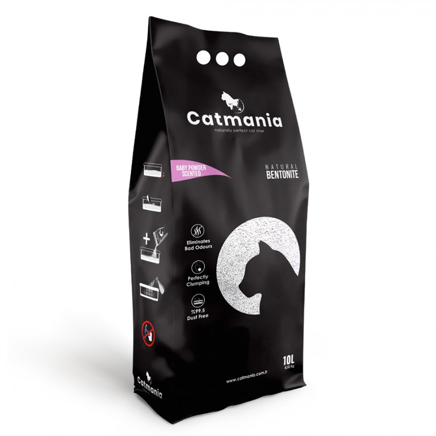 AREIA P/GATOS- LITTER BENTONITE "WHITE COMPACT"(TALCO)- 10LT / 8,5 KG AREIA P/GATOS- LITTER BENTONITE "WHITE COMPACT"(TALCO)- 10LT / 8,5 KG