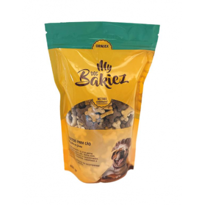 MY BAKIEZ BISCOITOS PARA CÃO "MINI OSSOS MIX" - 350 GR