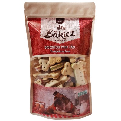 MY BAKIEZ BISCOITOS PARA CÃO HAPPY HAPPER MIX - 450 GR