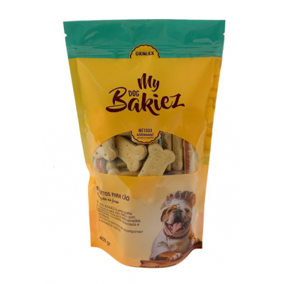MY BAKIEZ BISCOITOS PARA CÃO HAPPY HAPPER MIX - 450 GR