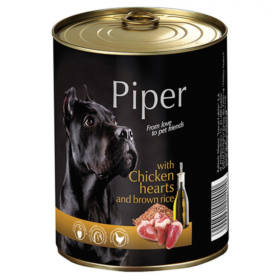 PIPER - CÃO ADULTO COM FRANGO E ARROZ INTEGRAL- 400 GR