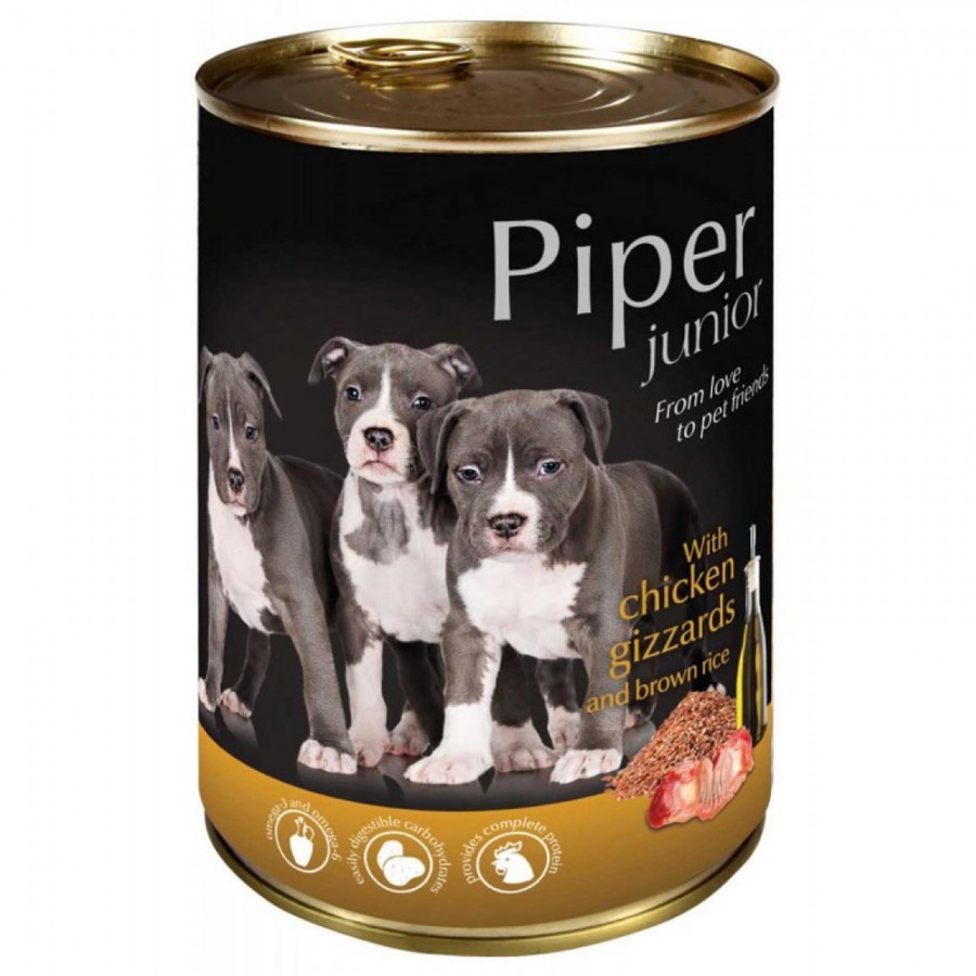 PIPER - CACHORRO JUNIOR C/FRANGO E ARROZ INTEGRAL 400 GR PIPER - CACHORRO JUNIOR C/FRANGO E ARROZ INTEGRAL 400 GR