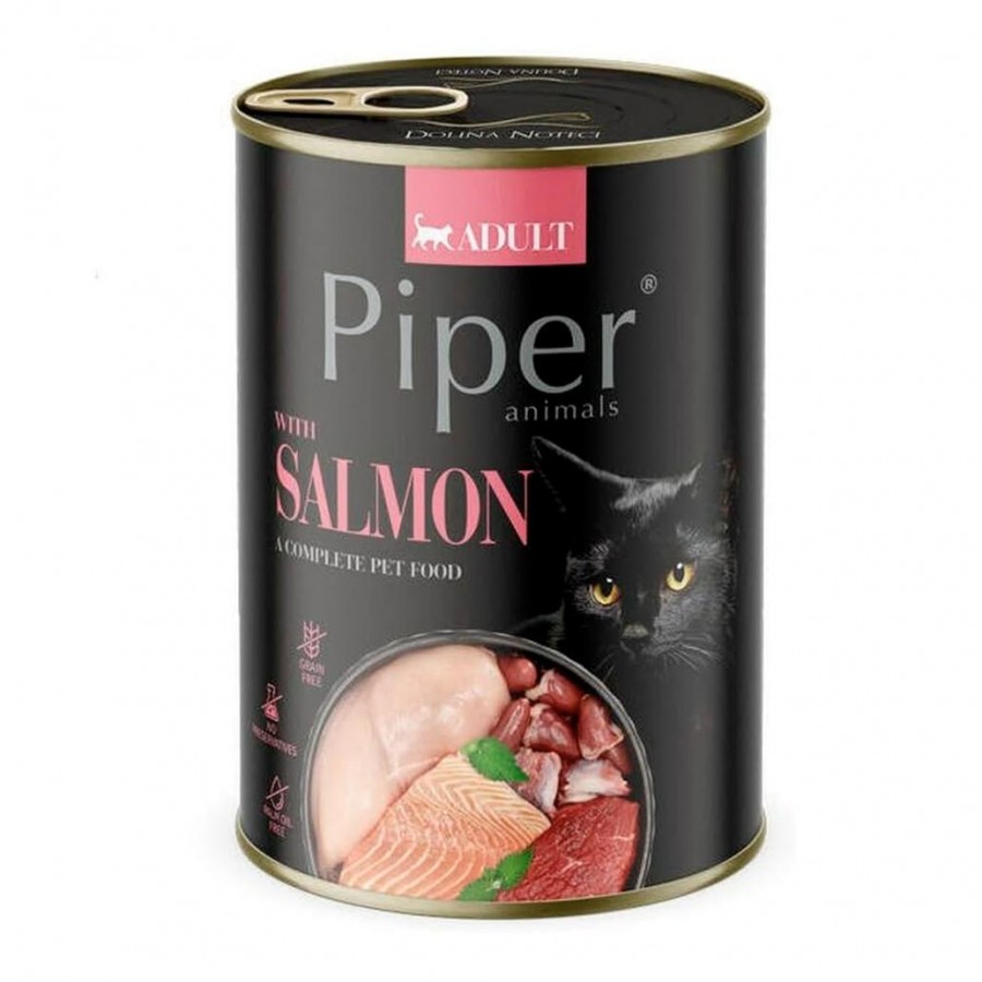 PIPER - GATO ADULTO (C/ SALMAO) 400 GR PIPER - GATO ADULTO (C/ SALMAO) 400 GR