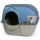 TOILETE "ROLL"N"CLEAN" PARA GATOS GRANDE AZUL