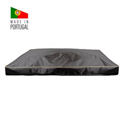 COLCHÃO PRETO HOMIPET "MANHATTAN" PARA CÃES 120 X 80CM