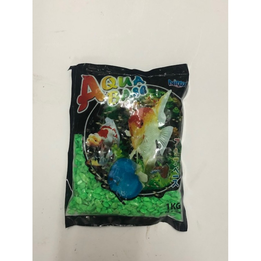 AREIA COLORIDA VERDE NEON 8-14MM - 1 KG AREIA COLORIDA VERDE NEON 8-14MM - 1 KG