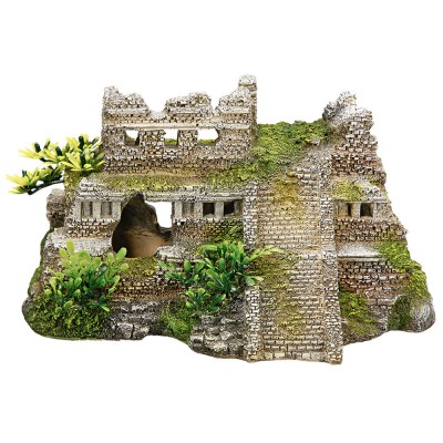 DECORAÇÃO PARA AQUÁRIO - RUINAS MAYAS