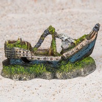 DECORAÇÃO PARA AQUÁRIO - DESTROÇOS DE NAVIO