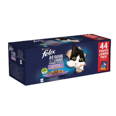 FELIX FANTASTIC MULTISABORES-  44X85GR ( PACK JUMBO )