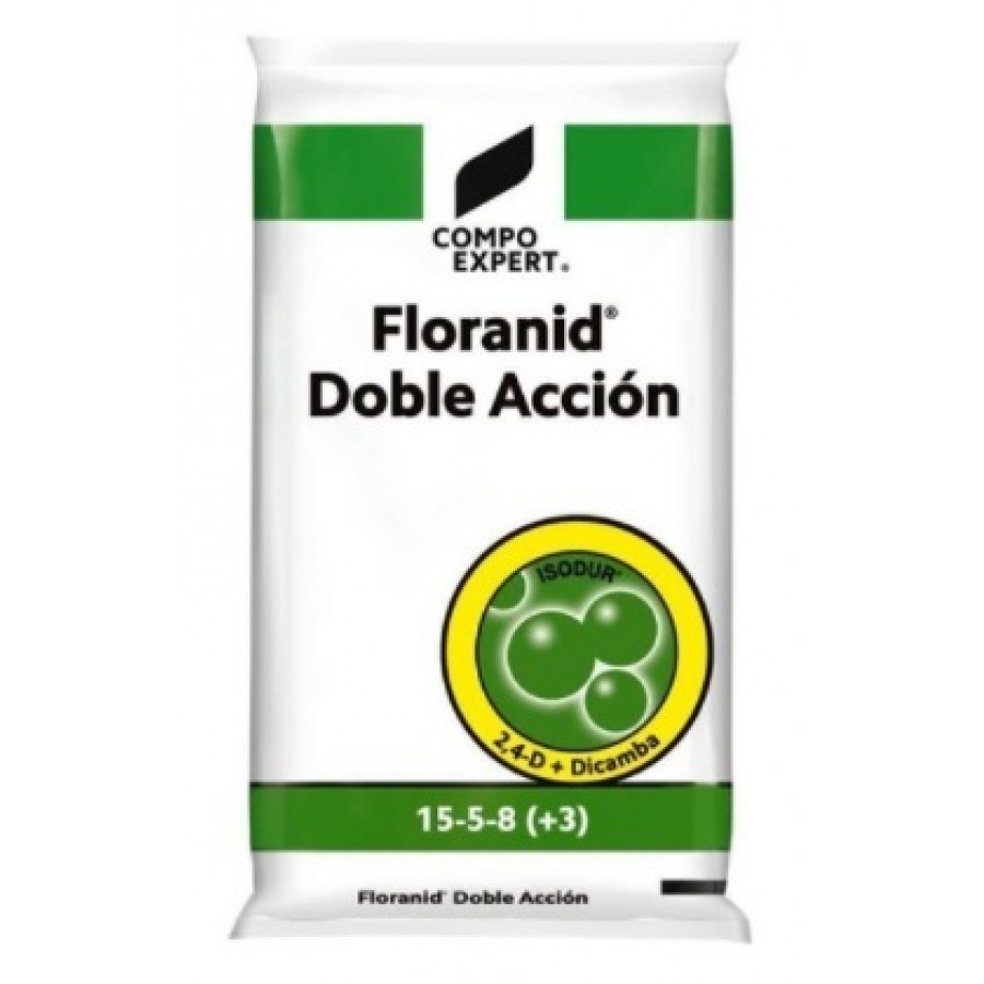 ADUBO RELVADOS + HERBICIDA FLORANID DUPLA AÇÃO - 25KG ADUBO RELVADOS + HERBICIDA FLORANID DUPLA AÇÃO - 25KG