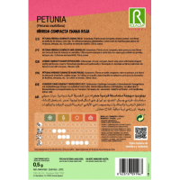 S.PETUNIA RO.HIBRI.COMPACTA ANA VERMELHA