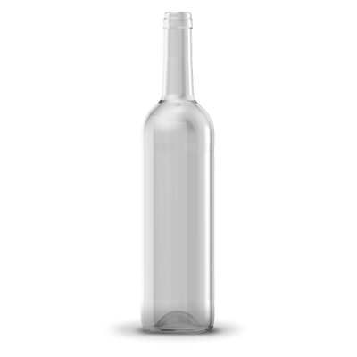 GARRAFA DE VIDRO BORDALESA PRESTIGIO BRANCO 75 CL