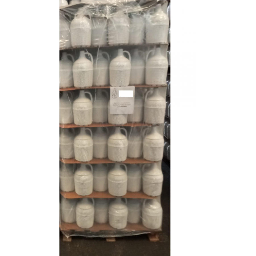 GARRAFAO DE VIDRO 5 LT -PALETE (216 UNIDADES)