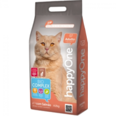 HAPPY ONE GATOS SALMAO - SC  10 KG