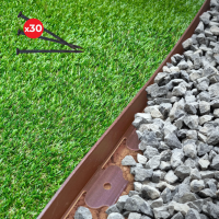 SEPARADOR DE RELVA TIPO L FIXAÇÃO C/30 PREGOS CASTANHO 50MM X 10MT SEPARADOR DE RELVA TIPO L FIXAÇÃO C/30 PREGOS CASTANHO 50MM X 10MT