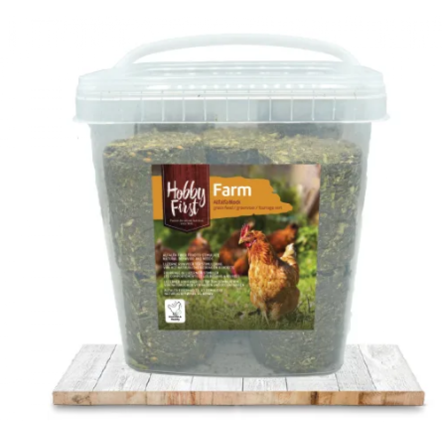 HOBBY FIRST FARM ALFALFA BLOCK 2.5 KG HOBBY FIRST FARM ALFALFA BLOCK 2.5 KG