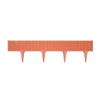 BORDADURA PARA JARDIM IBWI TERRACOTA - 3,90MT BORDADURA PARA JARDIM IBWI TERRACOTA - 3,90MT