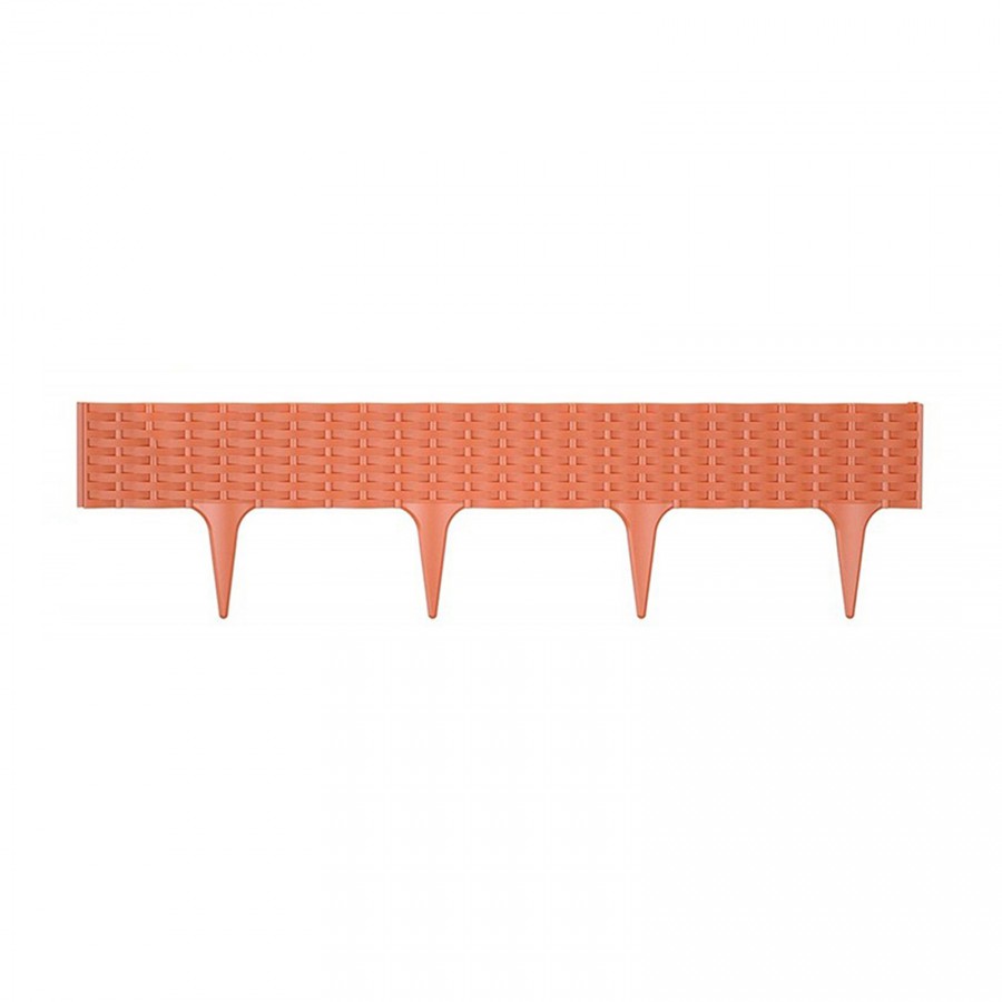 BORDADURA PARA JARDIM IBWI TERRACOTA - 3,90MT BORDADURA PARA JARDIM IBWI TERRACOTA - 3,90MT