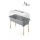 MESA DE CULTIVO RESPANA WOOD 3 EM 1 ALTA - CINZA