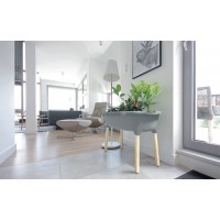 MESA DE CULTIVO RESPANA WOOD 3 EM 1 ALTA - CINZA MESA DE CULTIVO RESPANA WOOD 3 EM 1 ALTA - CINZA