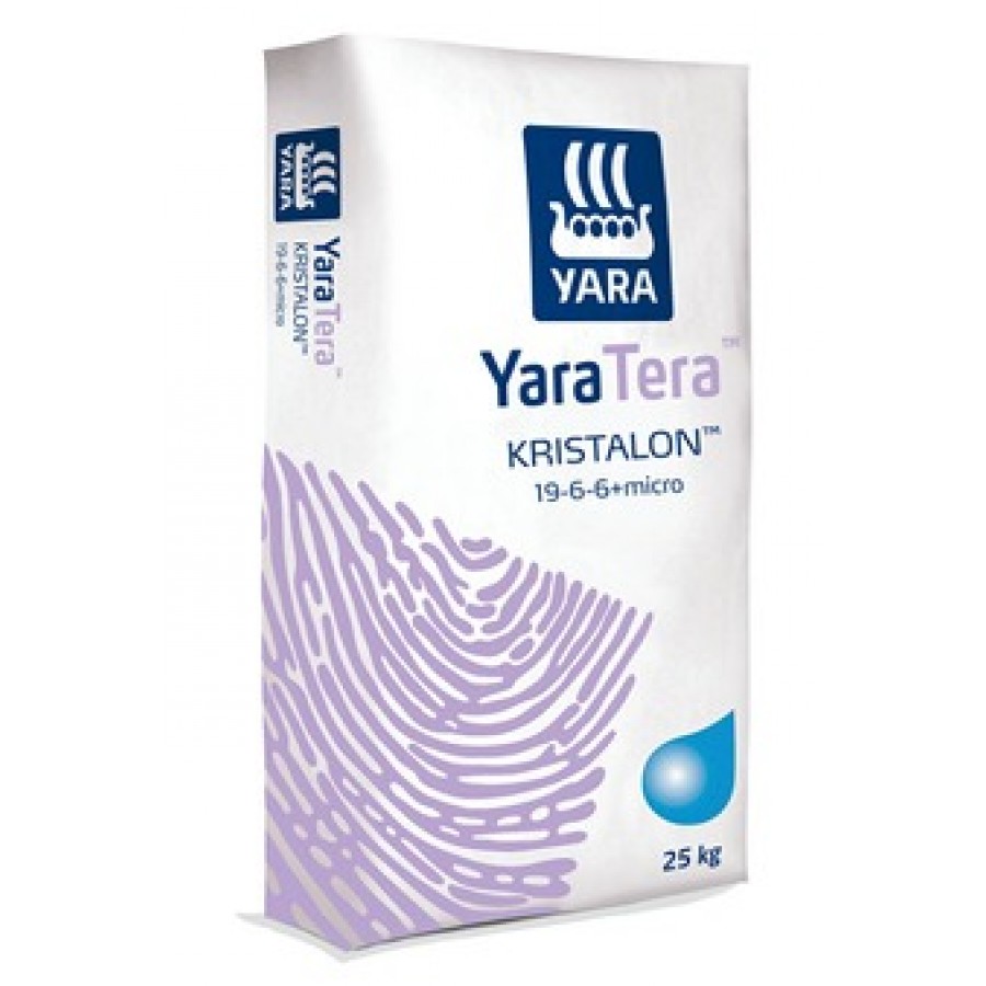 ADUBO YARA KRISTALON LILAS 19.6.6+ 1MgO   - SC 25 KG