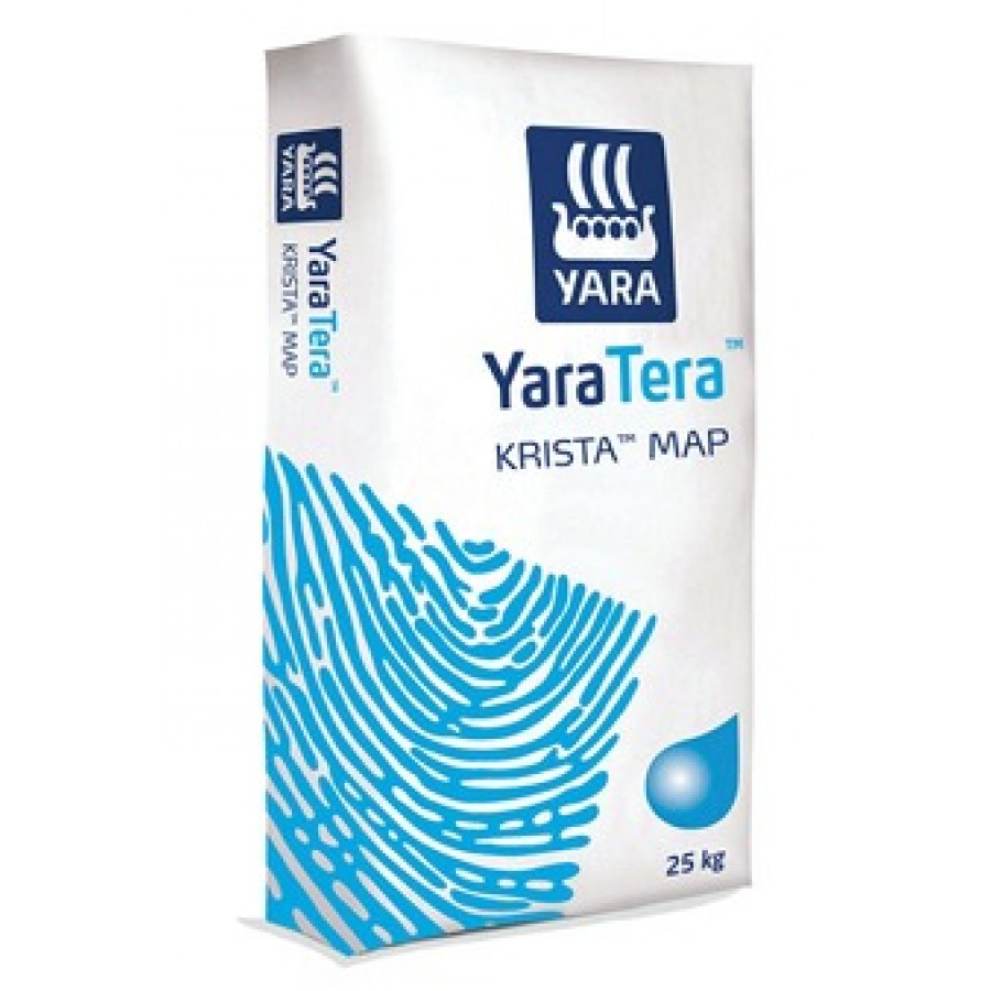 ADUBO YARA KRISTA MAP FOSFATO MONOAMONICO- SC 25 KG ADUBO YARA KRISTA MAP FOSFATO MONOAMONICO- SC 25 KG