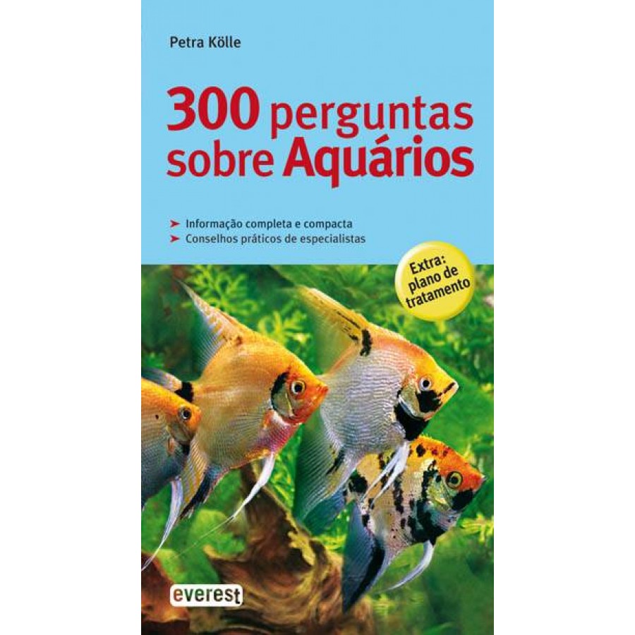 LIVRO "300 PERGUNTAS SOBRE AQUÁRIOS"