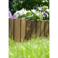 BORDADURA PARA JARDIM DE MADEIRA LILOUX - 20X120CM BORDADURA PARA JARDIM DE MADEIRA LILOUX - 20X120CM