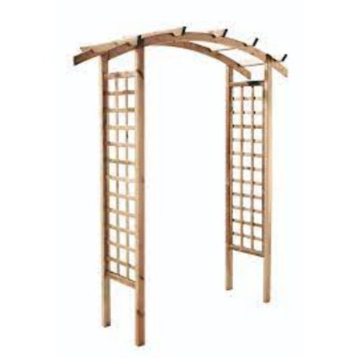 PERGOLA EM MADEIRA LUNA ARCO 108X49X222CM