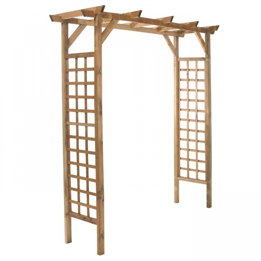 PERGOLA EM MADEIRA LUNA RETA 158X49X214CM PERGOLA EM MADEIRA LUNA RETA 158X49X214CM