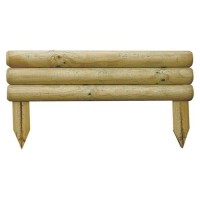 BORDADURA PARA JARDIM DE MADEIRA BOCAGE - 30X55CM BORDADURA PARA JARDIM DE MADEIRA BOCAGE - 30X55CM