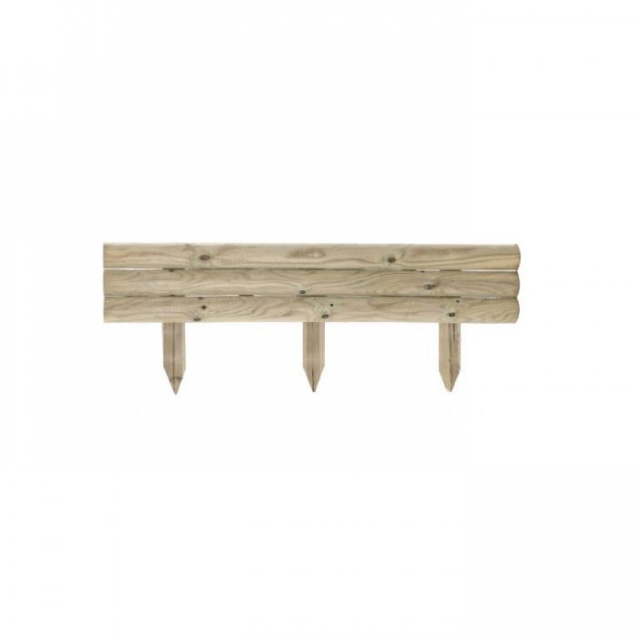 BORDADURA PARA JARDIM DE MADEIRA TRAVERSE -21X110CM BORDADURA PARA JARDIM DE MADEIRA TRAVERSE -21X110CM