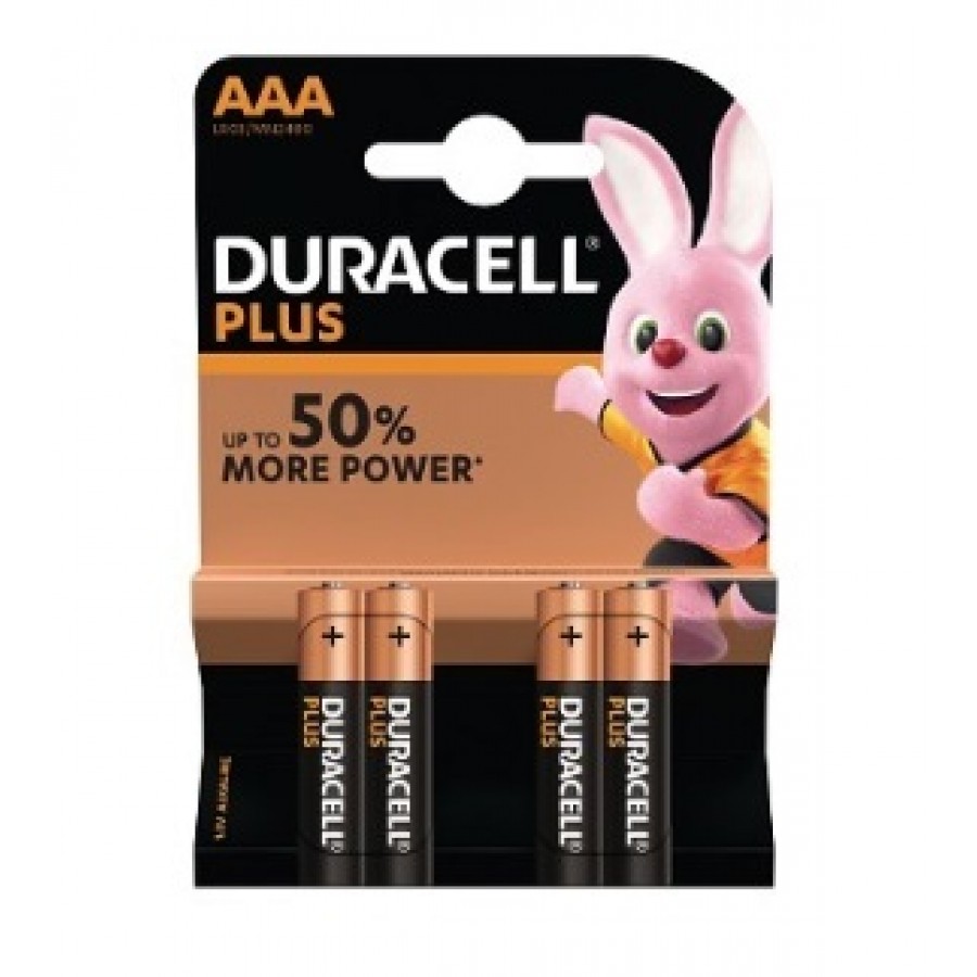 PILHAS ALCALINA MN2400 PLUS AAA - 4 UNID PILHAS ALCALINA MN2400 PLUS AAA - 4 UNID