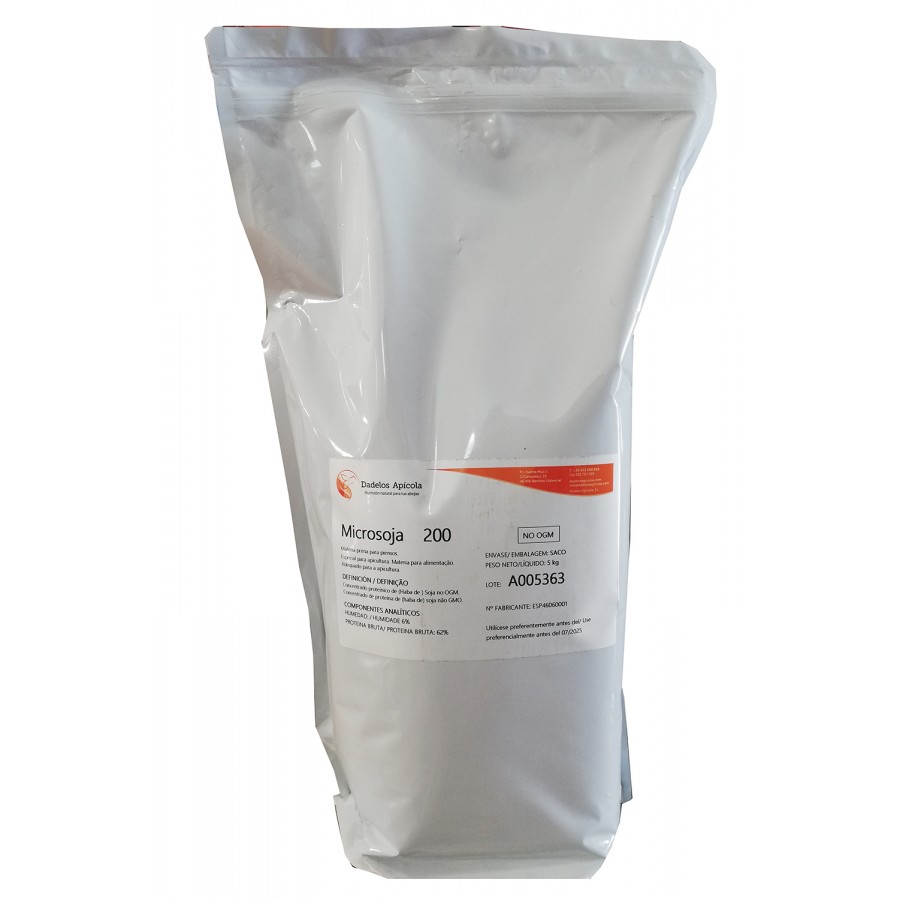 MICROSOJA 200 - CONCENTRADO PROTEICO DE SOJA - SACO 5KG