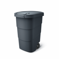 CONTENTOR DO LIXO 95 LT ANTRACITE