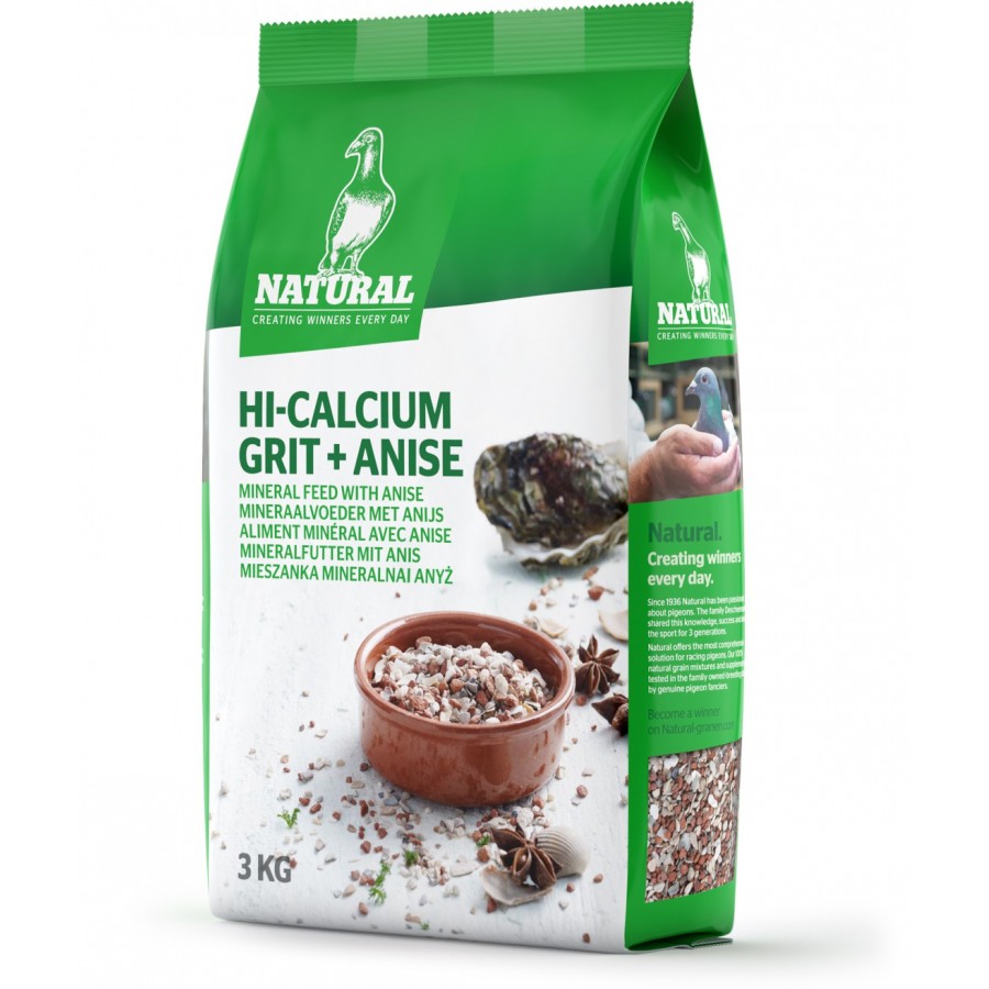 NATURAL GRIT + ANIS - 3 KG NATURAL GRIT + ANIS - 3 KG