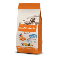 NATURE'S VARIETY SELECTED  CAO ADULTO MINI NO GRAIN SALMÃO DA NORUEGA - 7 KG