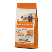 NATURE'S VARIETY SELECTED  CAO ADULTO MEDIUM/MAXI  NO GRAIN FRANGO DO CAMPO -  2 KG