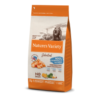 NATURE'S VARIETY SELECTED  CAO ADULTO MEDIUM/MAXI NO GRAIN SALMÃO DA NORUEGA - 2 KG