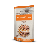 NATURE'S VARIETY ORIGINAL CAO WET MINI FRANGO (8X150G)