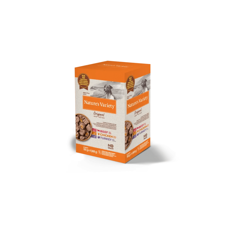 NATURE'S VARIETY ORIGINAL CAO WET MINI MULTIPACK (4X150G)