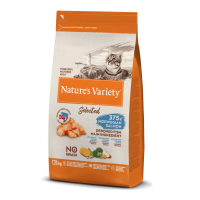 NATURE'S VARIETY SELECTED  GATO  STERILIZED/NEUTEREDADULTO NO GRAIN SALMÃO DA NORUEGA - 1,25KG