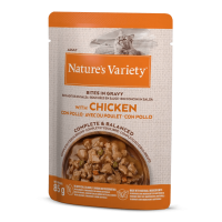 NATURE'S VARIETY ORIGINAL GATO WET PEDAÇOS COM MOLHO FRANGO ( 22X85G) NATURE'S VARIETY ORIGINAL GATO WET PEDAÇOS COM MOLHO FRANGO ( 22X85G)