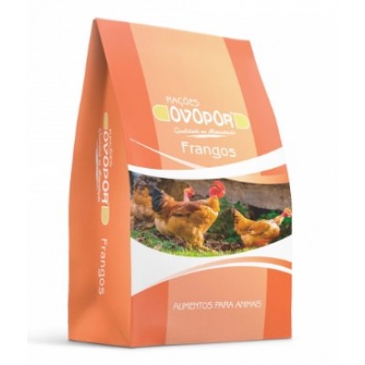 OVOPOR 115 RAÇÃO FRANGOS 4-8 SEMANAS GRANULADO - 25KG