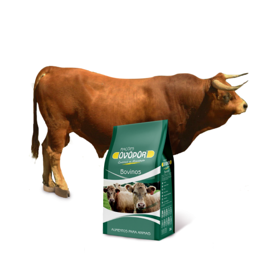 OVOPOR 330 ALTA ENERGIA RAÇÃO BOVINOS DE ENGORDA CARNE GRANULADO  - 25KG