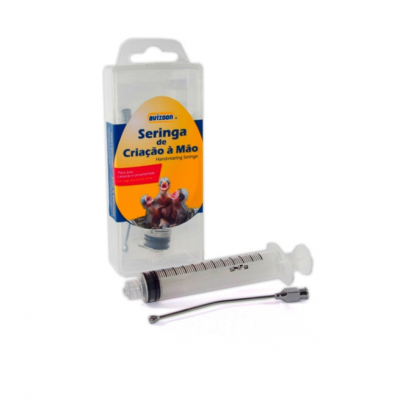 SERINGA COM AGULHA PARA AVES DE PEQUENO PORTE